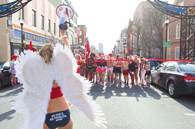 You'll find runners sporting their finest undies, tu-tu's, and costumes at the starting line. - CUPID'S UNDIE RUN