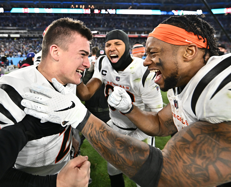 The Cincinnati Bengals are heading to the AFC Championship game. - TWITTER.COM/BENGALS