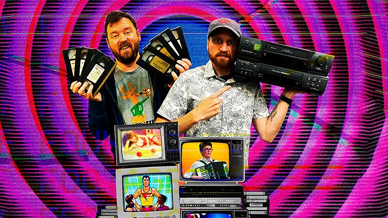 The Found Footage Festival unloads vintage VHS weirdness into audiences’ brains. - PHOTO: COURTESY OF THE FOUND FOOTAGE FESTIVAL