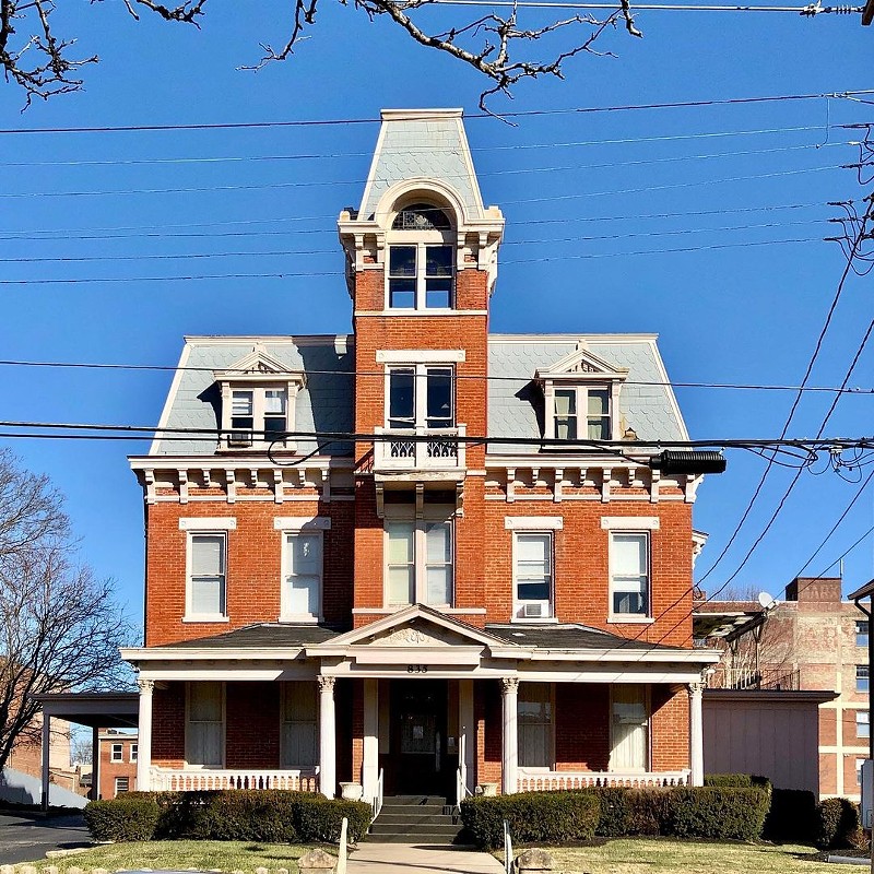 A funeral home that was built in the 1870s - @COVINGTON_UNCOVERED