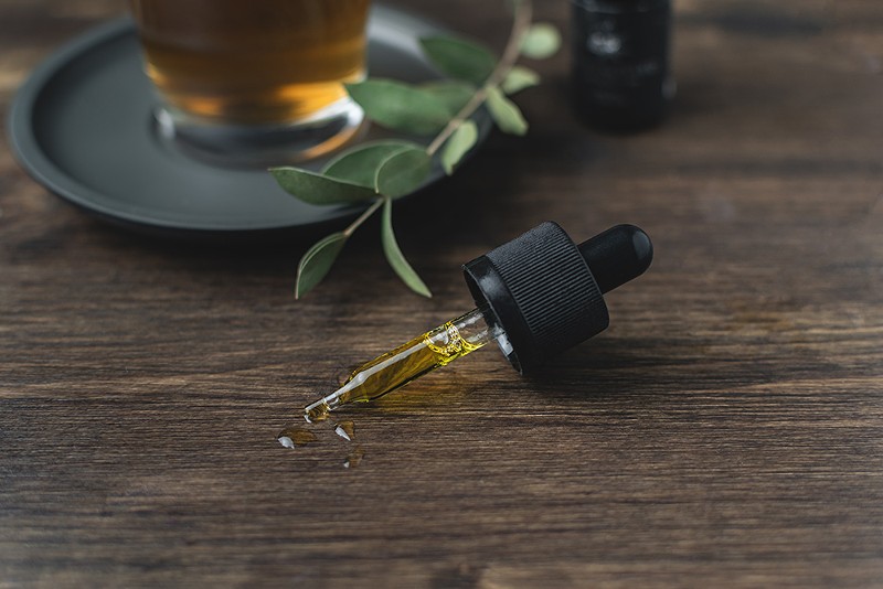 The study found that patients who took 100 milligrams-per-milliliter oral doses of CBD were less likely to get positive COVID-19 test results. - PHOTO: CRYSTALWEED CANNABIS, UNSPLASH