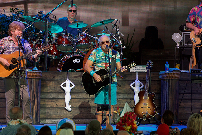 Jimmy Buffett and the Coral Reefer Band at Riverbend in 2019 - Photo: Mark Byron