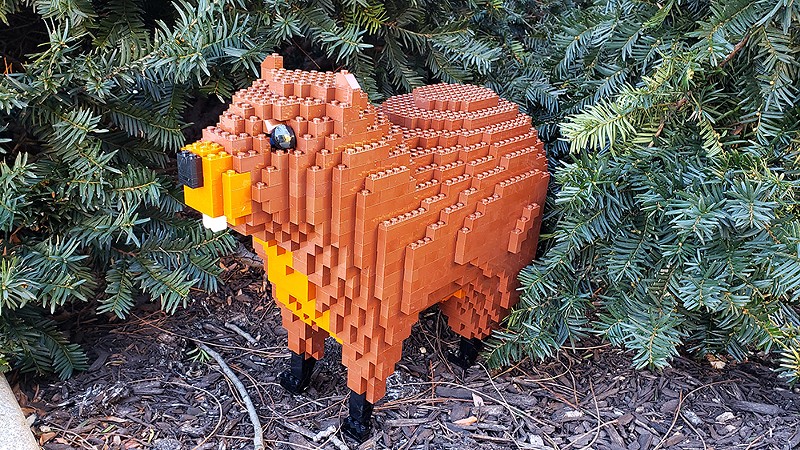 Here, the groundhog sees no shadow. - PHOTO: COURTESY LEGOLAND DISCOVERY CENTER