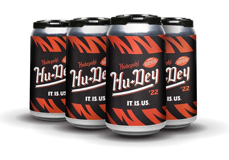 A rendering of the new Hu-Dey beer cans. - PHOTO: PROVIDED BY CINBEV