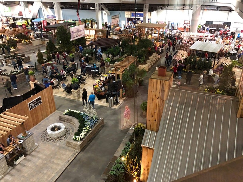 The show offers more than 400 landscaping and renovation experts in one location. - Photo: facebook.com/CincinnatiHomeAndGardenShow