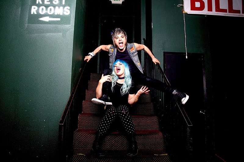 Luis Cabezas and Kelly Ogden are The Dollyrots - PHOTO: JEN ROSENSTEIN