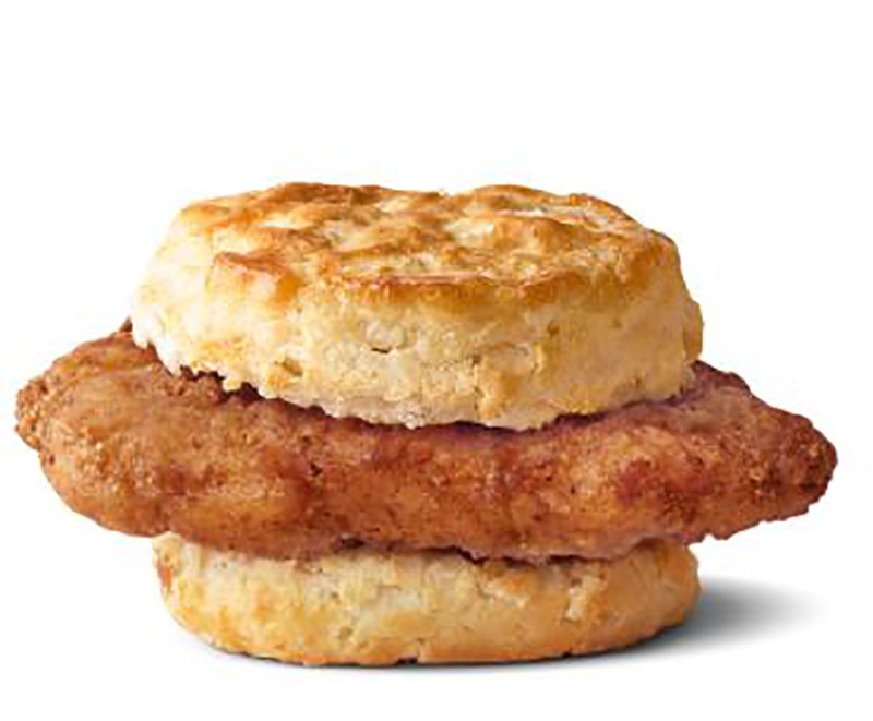 The McDonald's chicken breakfast sandwich - Photo: Provided by McDonald's