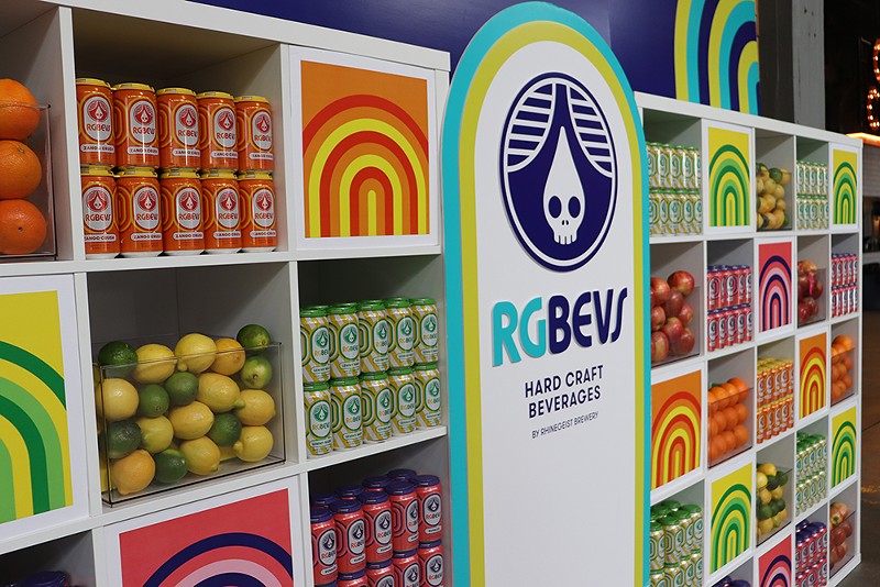 RGBevs on display at the launch party - Photo: Provided by Rhinegeist