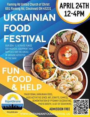 Ukrainian Food Festival Celebrates Country's Traditions, Raises Money to Support War-Torn Nation