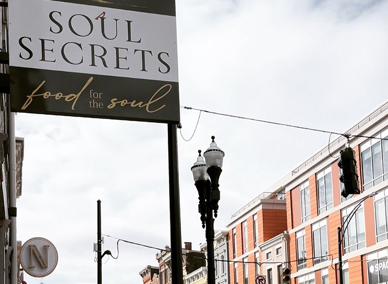 Soul Secrets is located next to Nostalgia Wine & Jazz Lounge on Vine Street in Over-the-Rhine. - PHOTO: FACEBOOK.COM/SOULSECRETSLLC