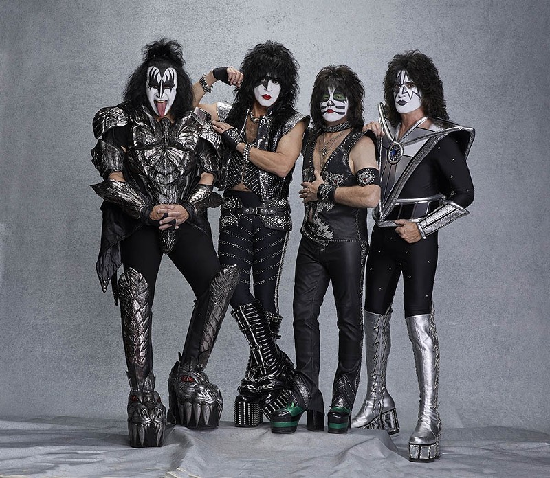 Kiss’ members are finally saying goodbye to their shiny platform boots for good. - Photo: Brian Lowe