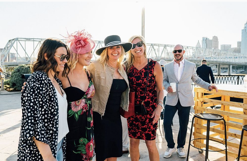 Derby day at Newport on the Levee. - Photo: instagram.com/newportonthelevee/
