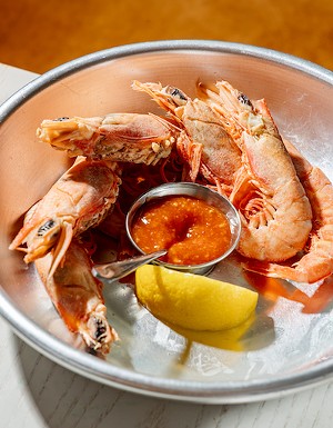 Nolia's peel-n-eat shrimp - PHOTOS: Hailey Bollinger