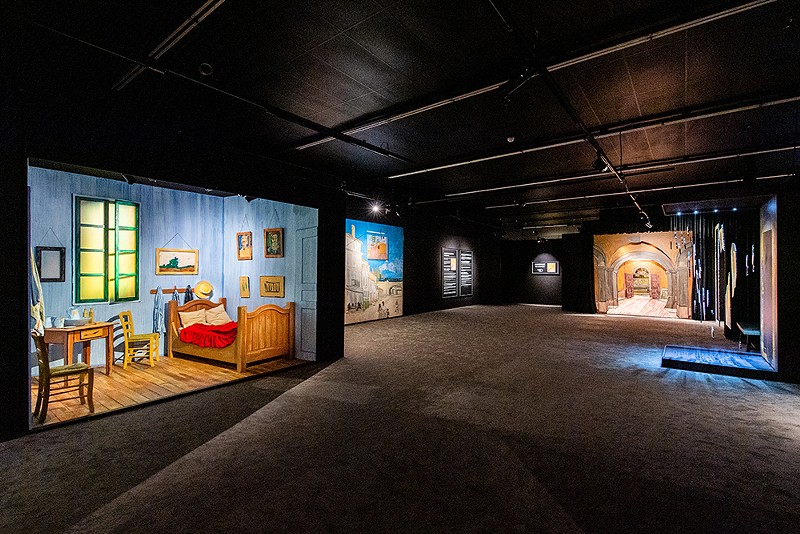 An exhibit at Van Gogh: The Immersive Experience - PHOTO: DAN SWARTZ