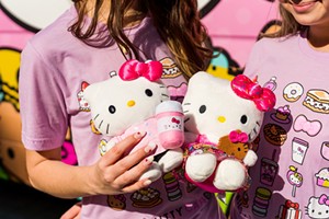 The truck brings themed "supercute" treats and merchandise. - Photo: provided by Hello Kitty Cafe Truck