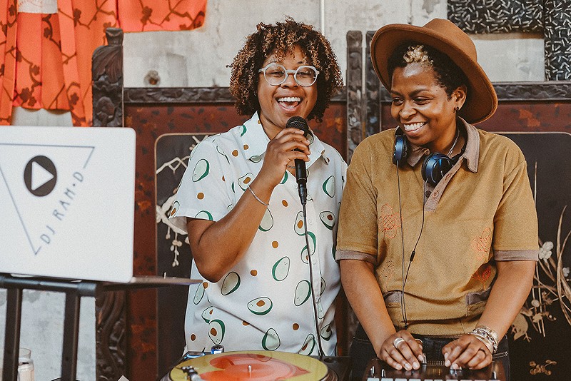 Latoya Watson (left) and Darrah Dunn founded The Black Pearl Experience. - Photo: Christina Garrett at 33 west studios