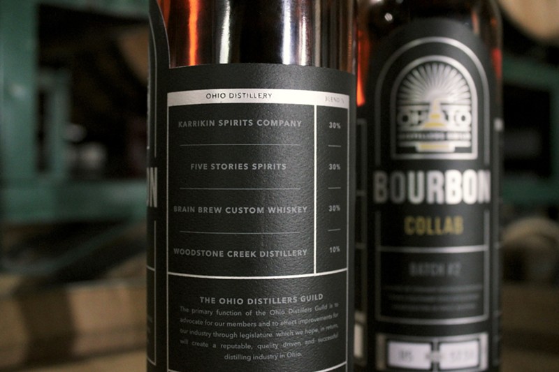 A blended bourbon from four Cincinnati distilleries - Photo: Provided by Ohio Craft Whiskey Festival