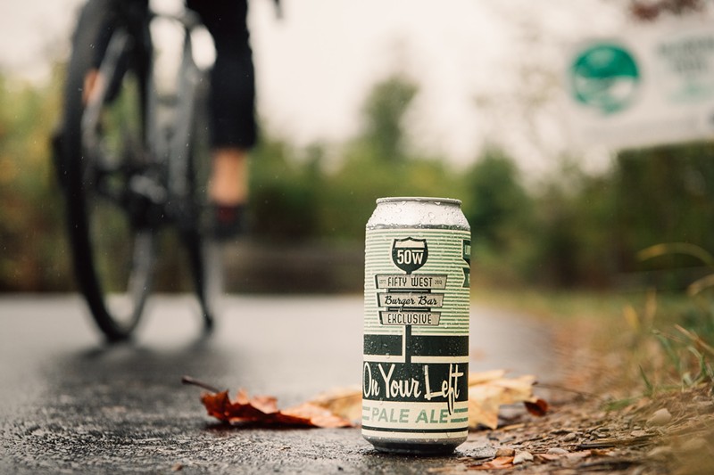 On Your Left IPA by Fifty West Brewing - Photo: provided by Ales for Trails