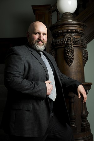 Mike Sherman portrays George Remus in George Remus: A New Musical. - Photo: Mikki Schaffner Photography