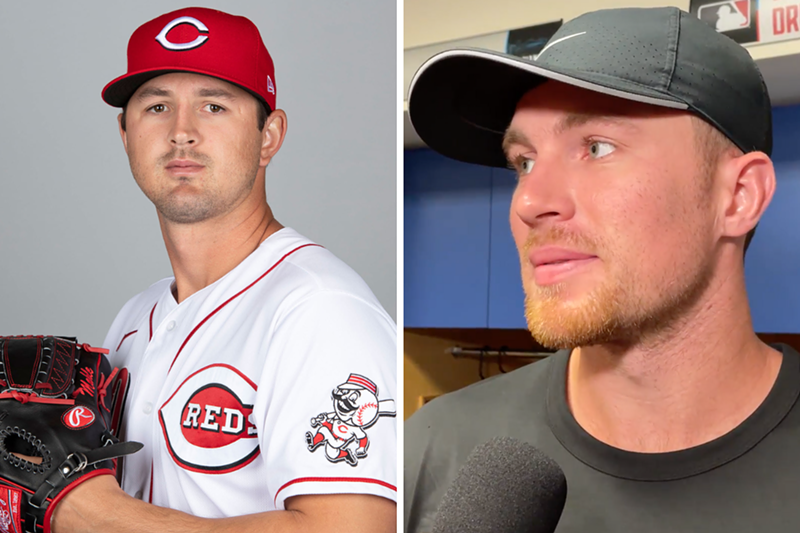Former Cincinnati Reds players Tyler Mahle and Brandon Drury now have new homes after the 2022 trade deadline. - Photos: Cincinnati Reds