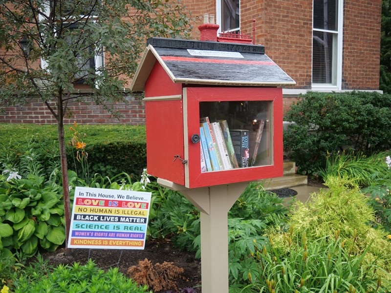 Community book shares have popped up all around Cincinnati. - Photo: Allison Babka