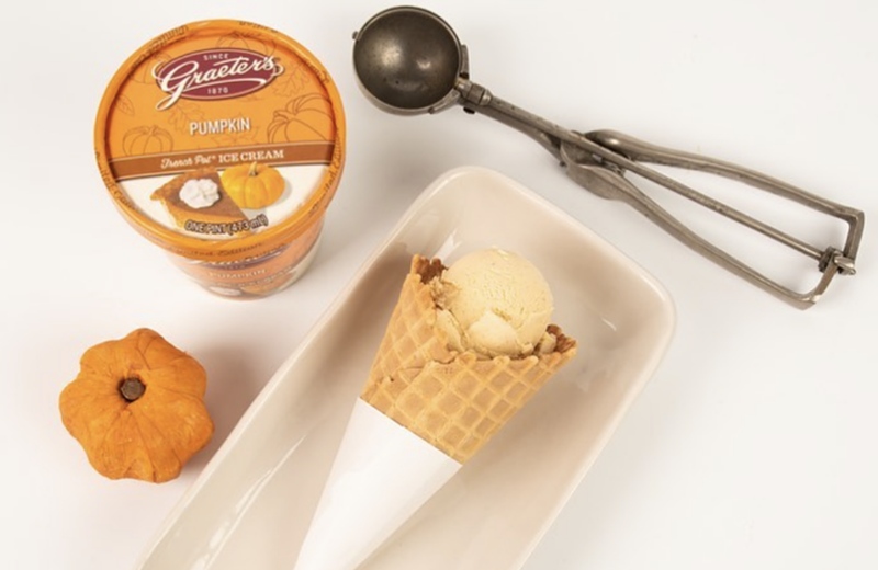 Pumpkin Ice Cream is back at Graeter's. - Photo: provided by Graeter's Ice Cream