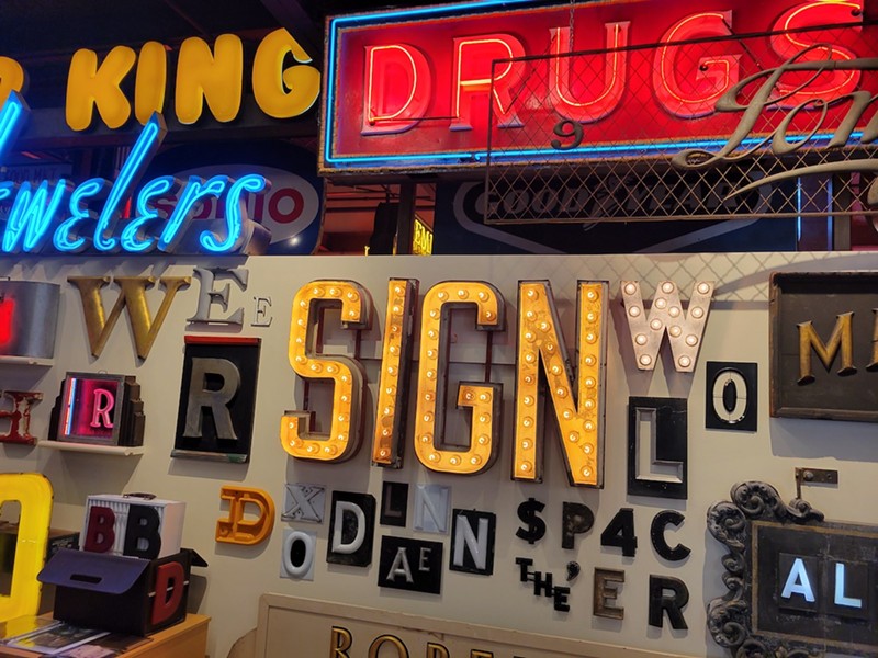 The American Sign Museum is raising funds for upgrades. - Photo: Allison Babka