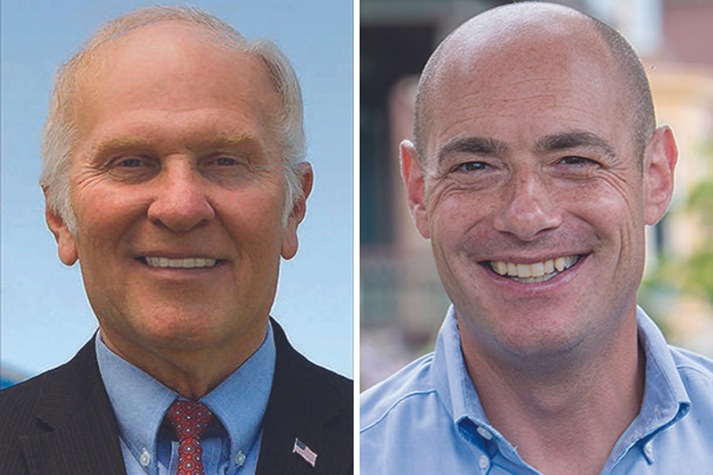 1st Congressional District candidates Steve Chabot (left) and Greg Landsman - Photo: Steve Chabot (Left) provided by campaign website; Greg Landsman provided by candidate