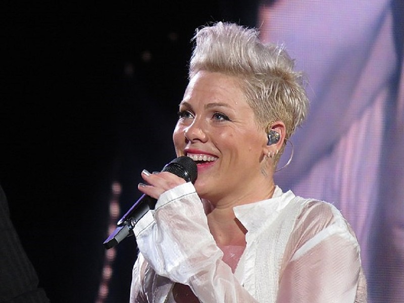 Popstar P!nk is coming to the Queen City July 26, 2023. - Photo: Andemaya/Wikimedia Commons