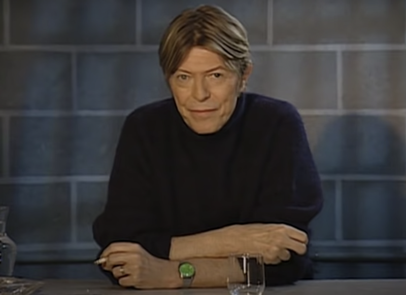 On "Late Night with Conan O'Brian" skit, David Bowie jokes about his distain for Cincinnati, at least we hope it was a joke. - Photo: Youtube, Conan O'Brian
