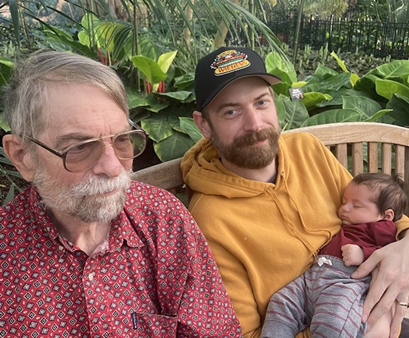The author, his son Patrick, and his grandson Danny. - Photo: Florence Schneble