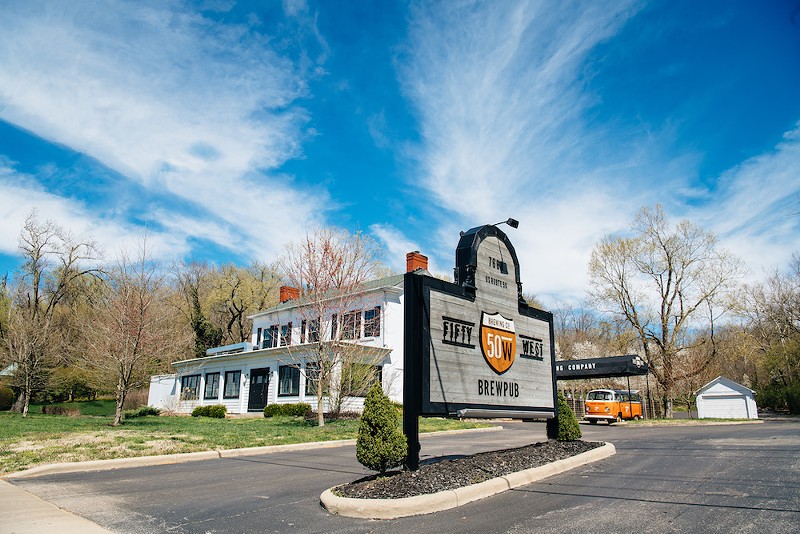 Fifty West's original Brewpub at 7668 Wooster Pike in Columbia Township - Photo: Fifty West Brewing Co.
