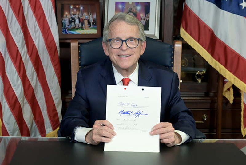 So far in 2023, the governor has signed 23 bills into law and vetoed one. - Photo: Governor Mike DeWine's Office