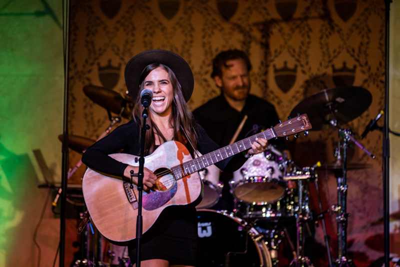 Maria Carrelli at the Cincinnati Entertainment Awards. She will be one of the acts performing at the Cabin Fever Music & Arts Festival this year. - Photo: Hailey Bollinger