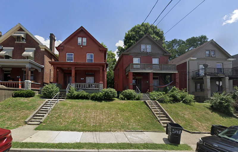 A proposed ordinance announced Thursday, March 16 would allow for the construction of accessory dwelling units on lots of existing single-family homes in Cincinnati. - Photo: Google Maps screenshot