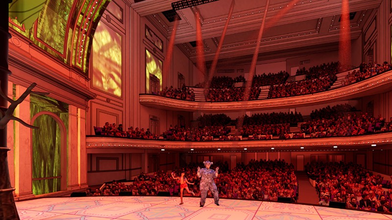 A rendering of the historic Emery Theatre as the home of the Children's Theatre of Cincinnati. - Rendering provided by the Children's Theatre of Cincinnati