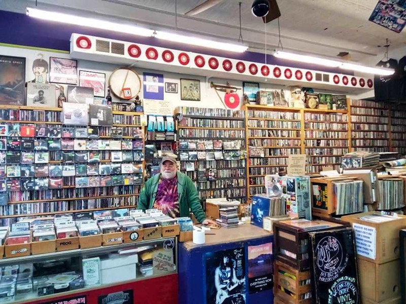 Mole's Record Exchange owner Dean Newman - Photo: facebook.com/Mole's Record Exchange