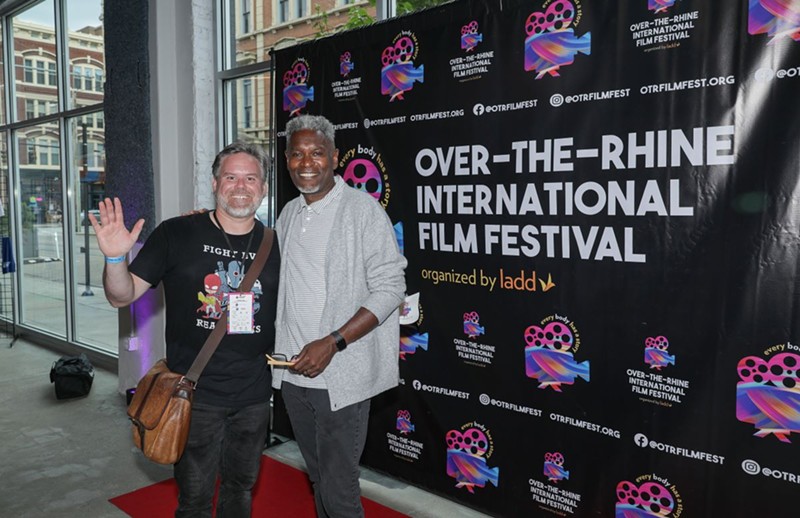 OTR International Film Fest artistic director TT Stern-Enzi (right) and guest. - Photo: provided by OTR International Film Festival
