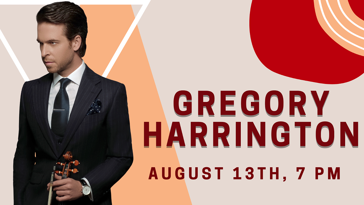 Gregory Harrington Concert Flyer