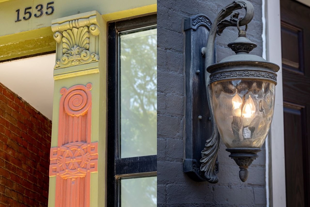 Architectural details in Over-the-Rhine