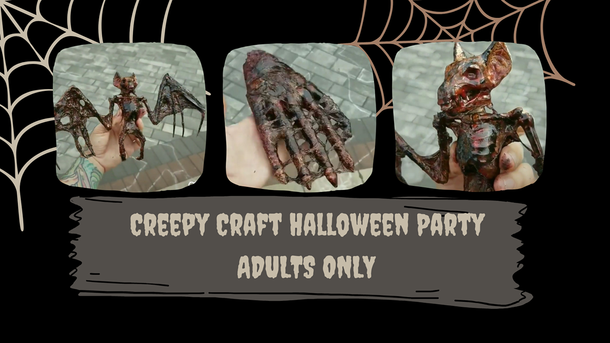 Creepy Craft Halloween Party - Adults Only!