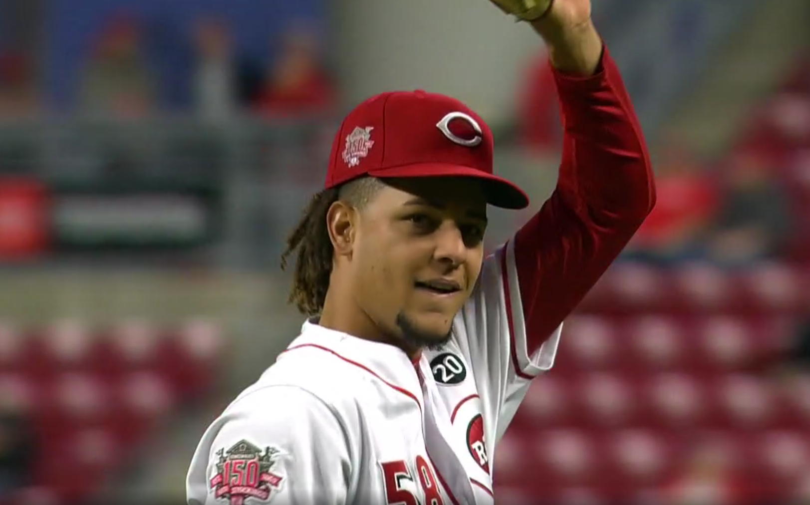Pitching Ace Luis Castillo to Represent the Cincinnati Reds at the