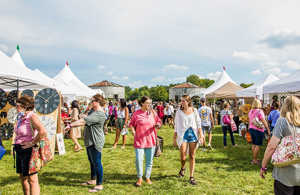 Charm at the Farm OpenAir Vintage Market Pops Up at Former Lebanon