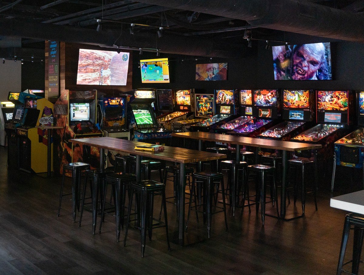 Arcade Games, Pinball, Craft Beer - Free Play Bar Arcade