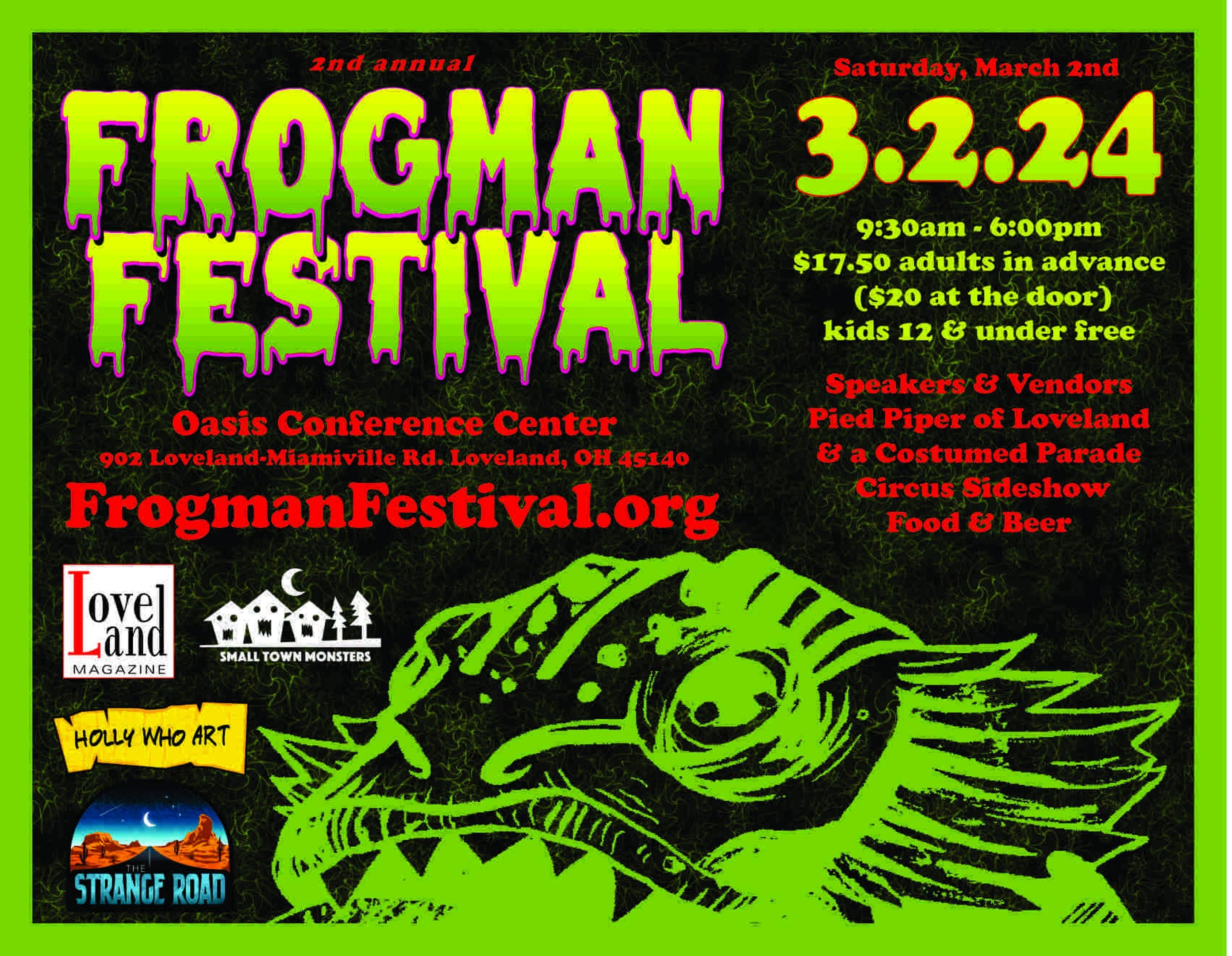 Frogman Festival Oasis Conference Center Festivals Cincinnati