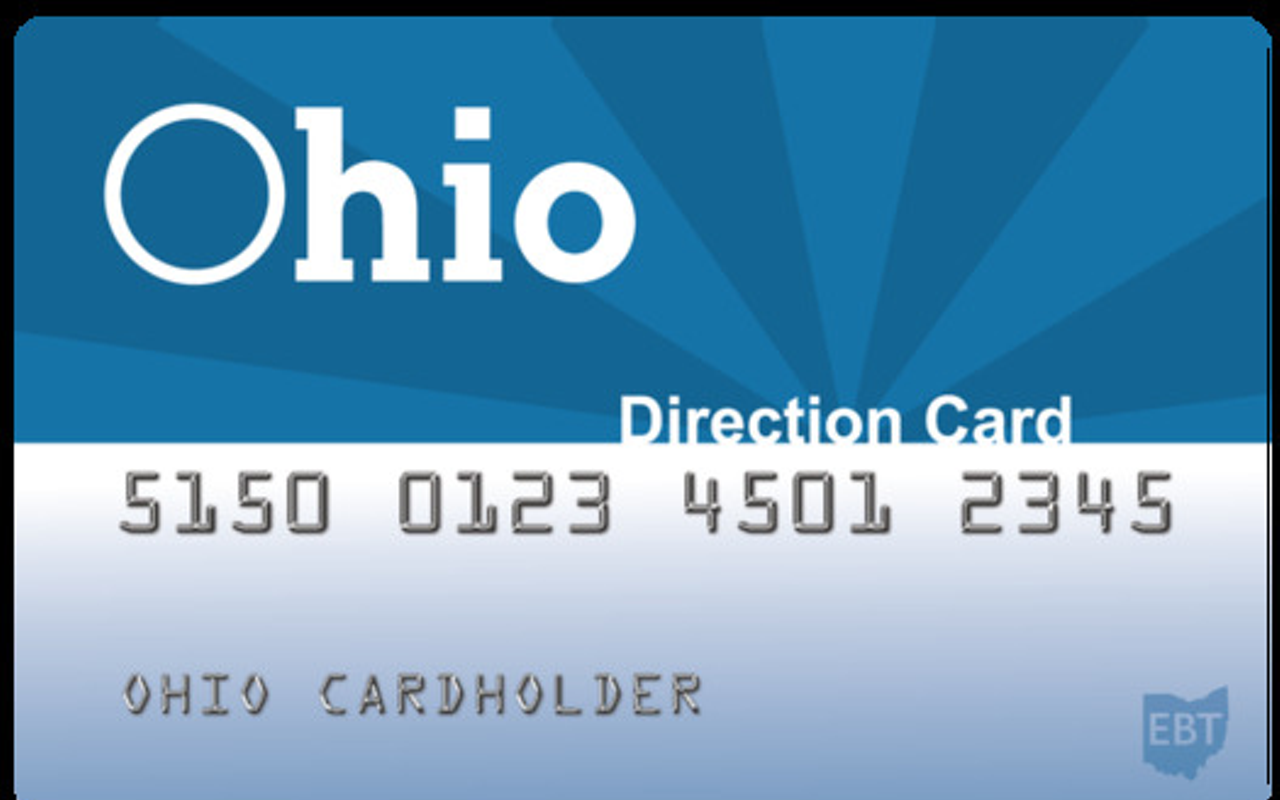 The Ohio EBT card