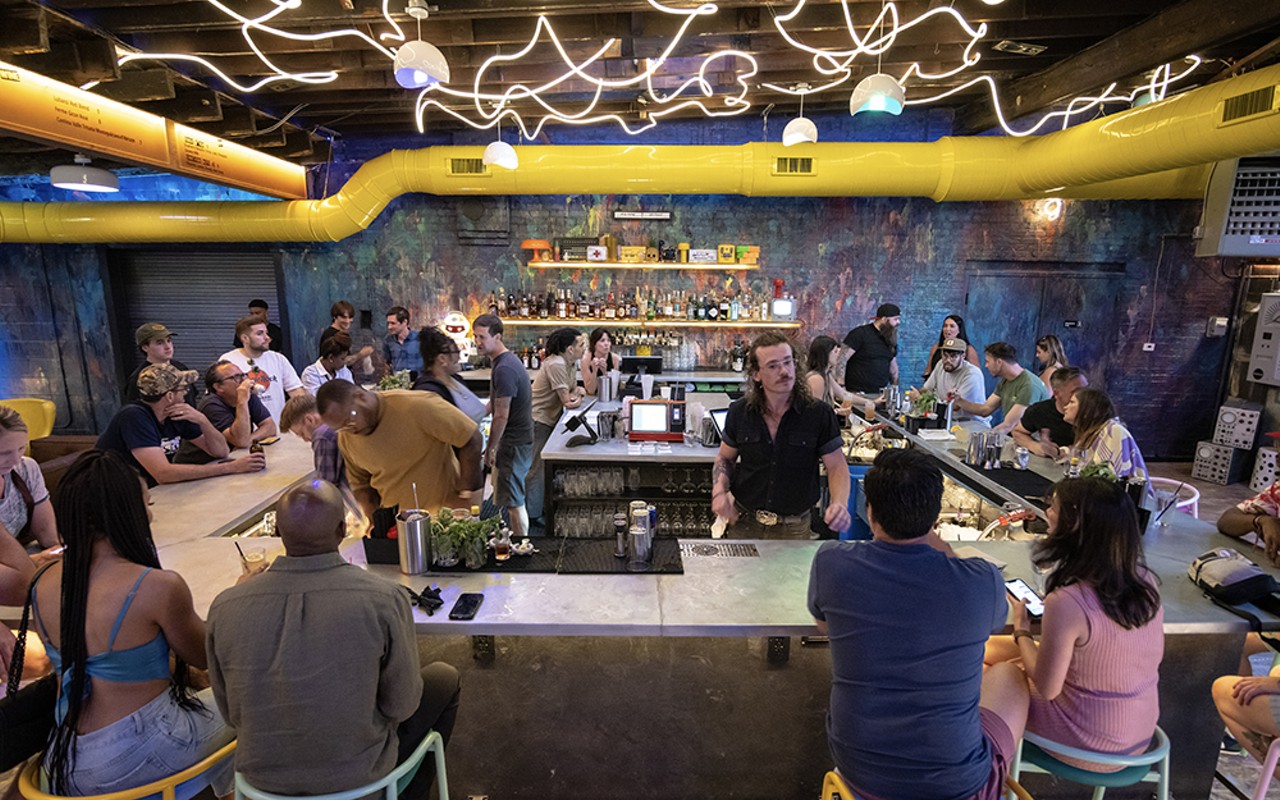 The bar at Alice