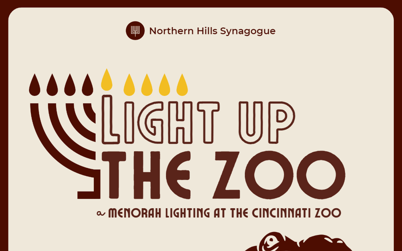 Northern Hills Synagogue Lights up the Zoo!