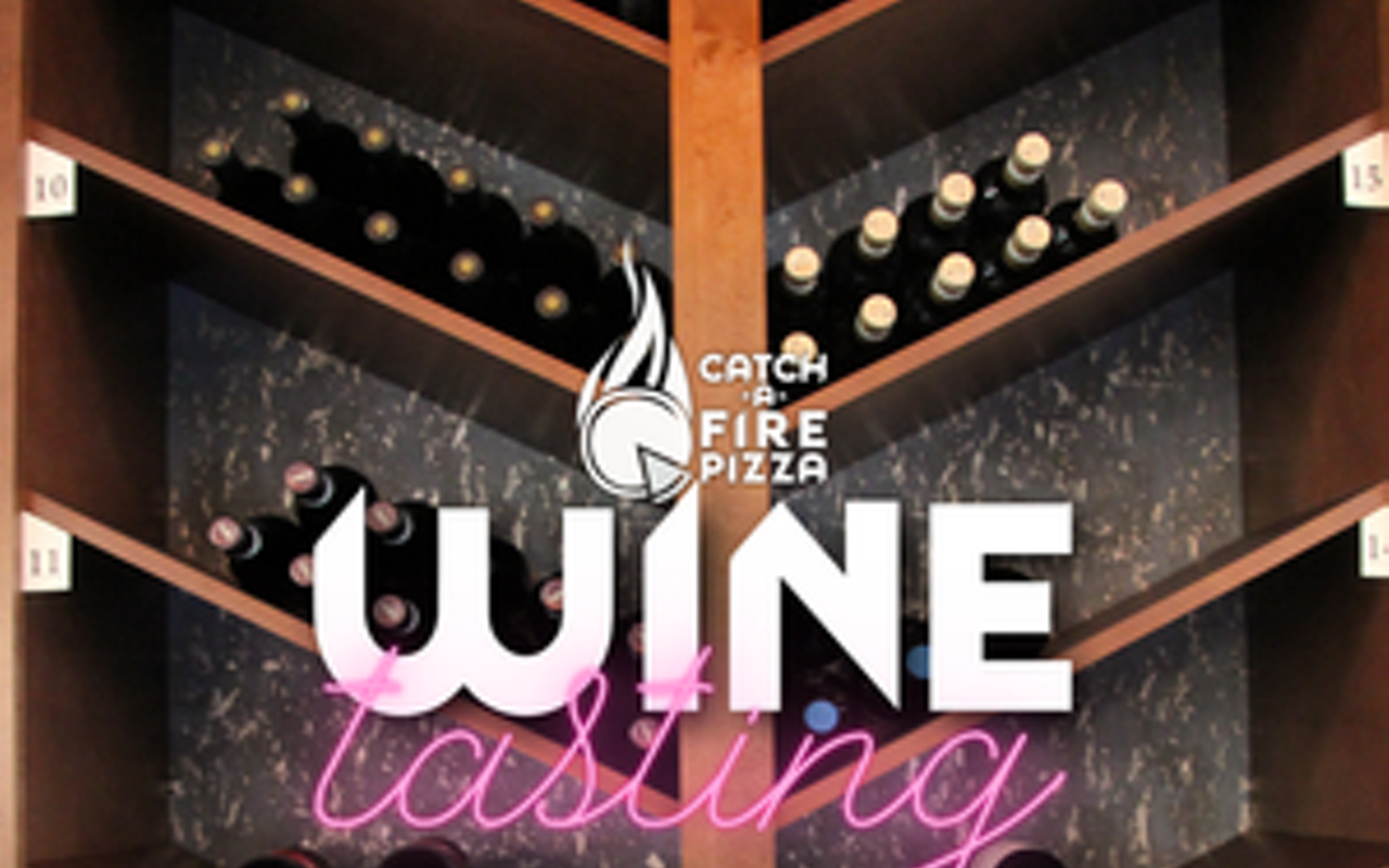 Wine Tasting Experience at Catch-a-Fire Pizza in Blue Ash!