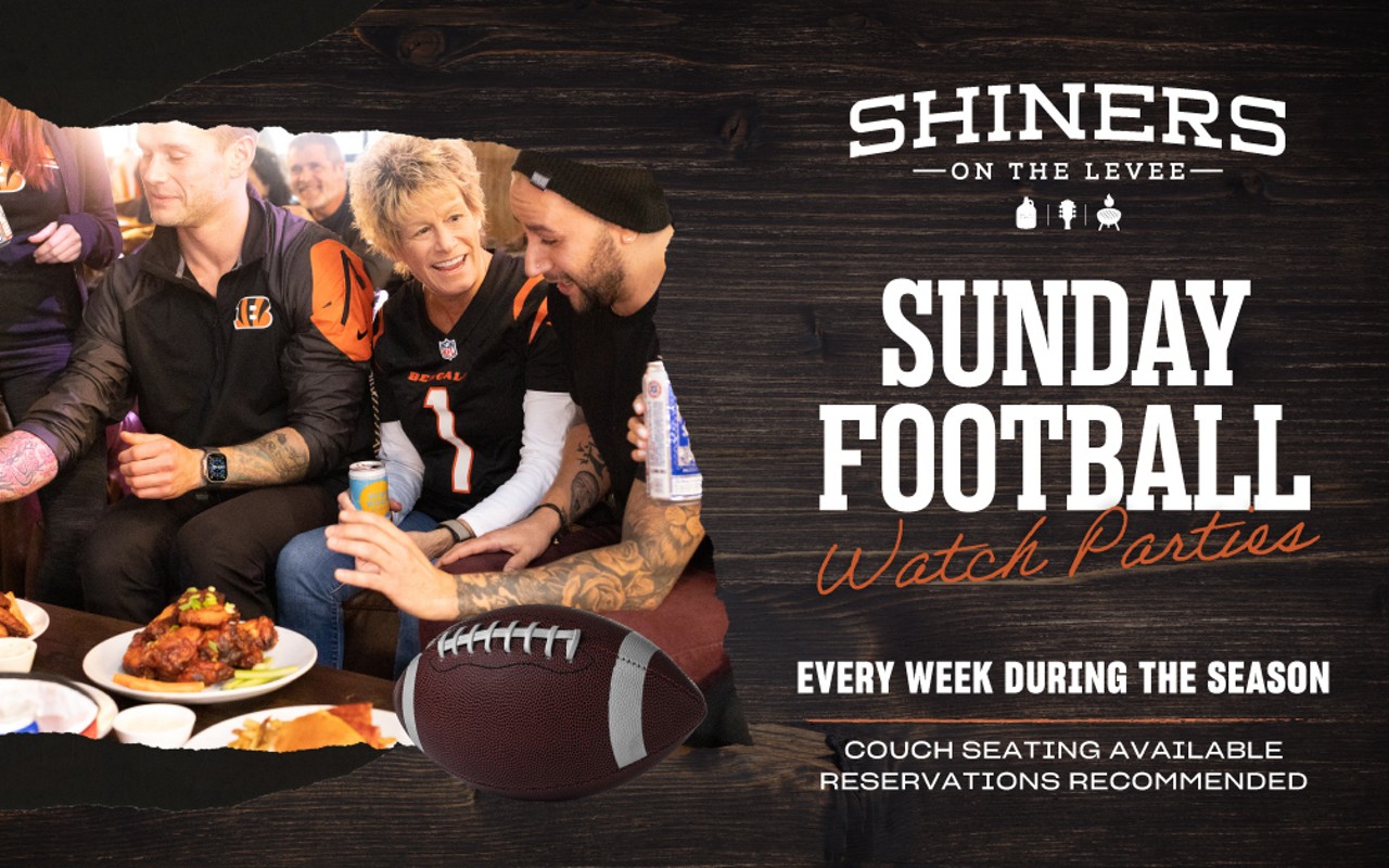 Sunday Football Watch Party at Shiners on the Levee
